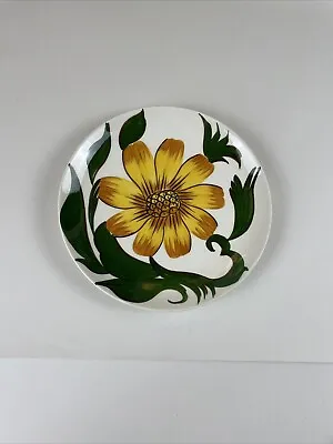 Buy Wade England Royal Victoria Pottery Plate SUNFLOWER Pattern 9.5” Across • 8£