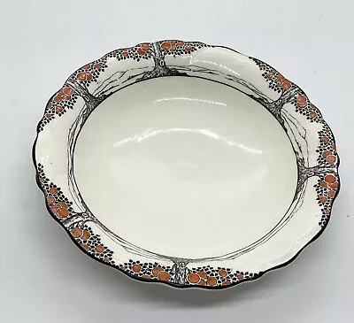 Buy Crown Ducal Orange Tree Rare Small To Medium  Size Embossed Dish With Wavy Edge • 22.50£