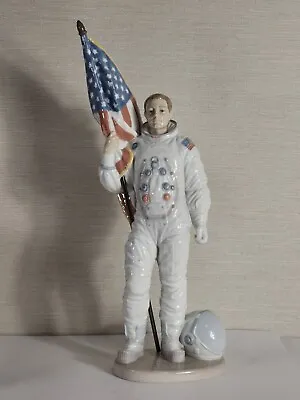 Buy Lladro Astronaut The Apollo Landing 25th Anniversary. #6168. Retired. MIB COA • 354.93£