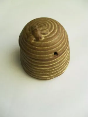 Buy Lovely Vintage Charmouth Pottery Honey Pot - Beehive Shaped With Bee • 10£