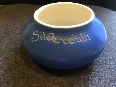 Buy Blue Devonware Pottery Bowl From Silverdale. • 6.50£