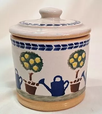Buy Nicholas Mosse Pottery Lemon Tree Lidded Jam Sugar Preserve Pot Hand Painted • 99.99£