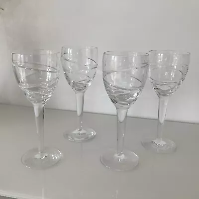 Buy Stuart Crystal Jasper Conran  AURA  Large Wine Glass - 22.7cms (9 ) Tall X 4 • 100£
