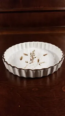 Buy Vintage Wild Oats 9 1/2 Quiche Pan Tray Midwinter Stonehenge Pottery • 52.16£