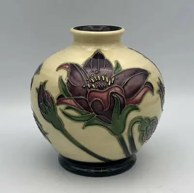 Buy Excellent MOORCROFT Vase - PULSATILLA By Vicky Lovatt 2012 • 125£