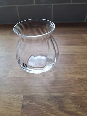 Buy Vintage Dartington Glass Vase /Posy Bowl. • 5£
