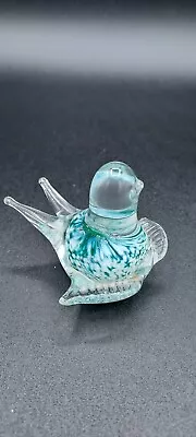Buy Muurla Finland 3   Art Glass Blue And White Bird..Wings And Tail. READ • 37.92£