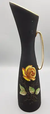 Buy ROYAL Porzellan Bavaria KPM Germany, Rose Decorated With Gold Trim Vase, 112/3. • 9.50£
