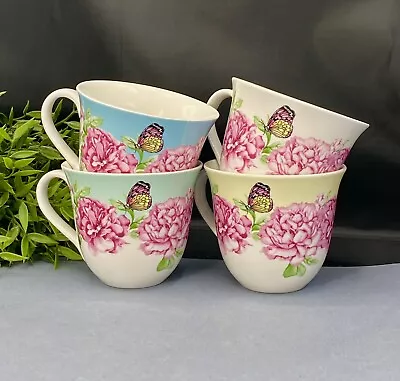 Buy Royal Albert Miranda Kerr Everyday Friendship Set Of Four Pastel 350ml Tea Mugs • 44.99£