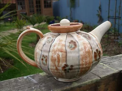 Buy Studio Pottery Teapot ~ Signed. • 40£