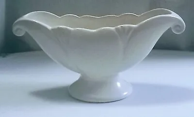 Buy Vintage 1950s Mantle Vase White Art Deco Upton Planter Jardiniere Arthur Wood • 14.99£