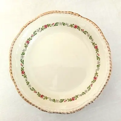 Buy Vintage Ridgways Potteries Floral Garland Pattern 302 Bowl - 22 Carat Decorative • 11.99£