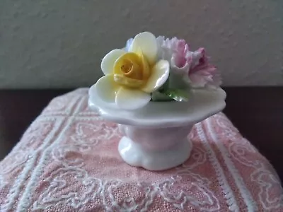 Buy Royal Doulton Floral Bone China Flower Pot/Basket • 8£