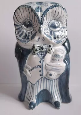 Buy Rare Vintage Rye  Ceramic Pottery Owl By David Sharp Signed • 35£