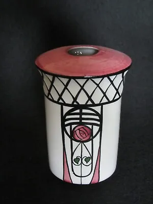Buy RARE Lorna Bailey Charles Renee Mackintosh Rose Bud Vase 5” Tall Oval Shape • 45£