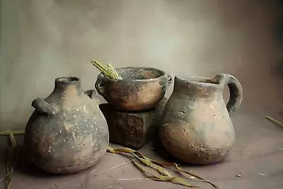 Buy Studio Pottery. Medieval / Iron Age / Style Pots. John Wright • 39£