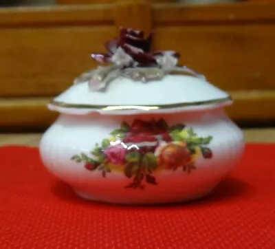 Buy Royal Albert Bone China Old Country Roses Decorative Lidded Pot • 3£