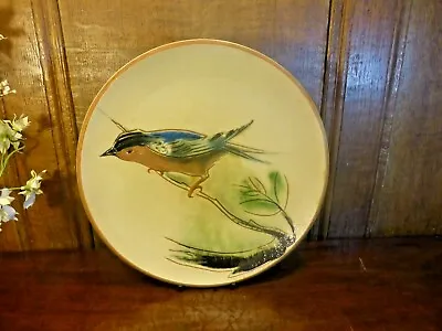 Buy RARE VINTAGE Puigdemont  ART POTTERY  BIRD PLATE/DISH - 9.5 /24.5cms Unsigedn    • 17.95£