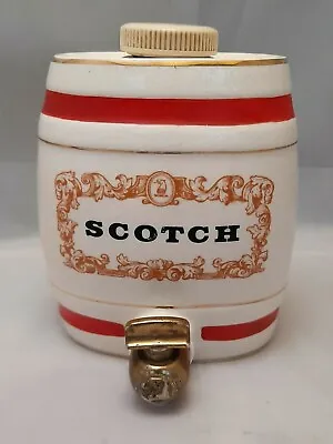 Buy Vintage Royal Victoria Wade Pottery Scotch Barrel Decanter • 10£