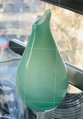 Buy RARE ORREFORS INGEBORG LUNDIN Beak Vase Drop Shaped Glass 1950's H3-4” (9.5cm) • 70£