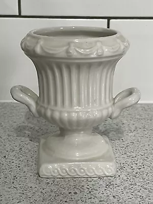 Buy SMALL 11cm HIGH CASA PUPO LONDON WHITE PORCELAIN TWO HANDLED CLASSICAL STYLE URN • 24.95£