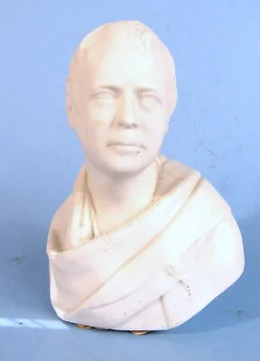 Buy J & Tb Bevington Parian Ware Bust Sir Walter Scott Antique Porcelain Sculpture • 87.78£