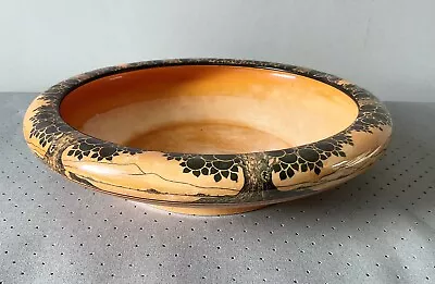 Buy Crown Ducal Orange Tree Iconic  Rose Floating Bowl With Rare Black Transfers • 110£