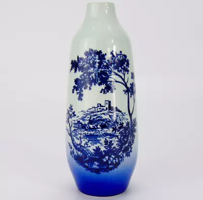 Buy Royal Doulton Vase Rare Blue Flambe Woodcut Small 15cm C1930 • 149.99£
