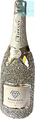 Buy CRYSTAL CROWN Crushed Diamond Sparkle Bottle Ornament, Large Crystal Glitter • 27.78£