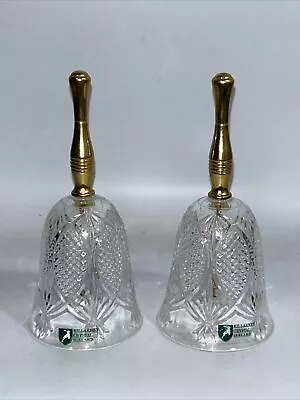 Buy Killarney Bells, 24% Lead Crystal Bells, 24 Carat Gold Plated Handle. • 20£