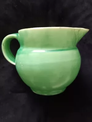 Buy C H Brannam Barum Pottery Of Barnstaple Small Green Jug RARE FIND • 75£