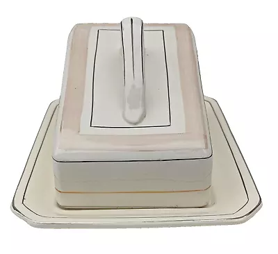 Buy Wood's Ivory Ware Cheese / Butter Dish • 10.99£