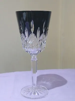 Buy  Waterford Lismore Black Crystal Wine Goblet Glass. #40026826 • 39.99£
