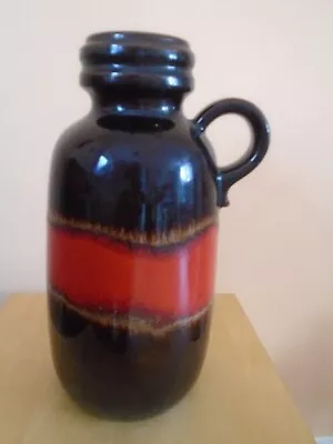 Buy Vintage West German Scheurich Pottery Fat Lava Jug/vase • 12.50£