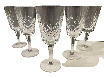Buy Royal Doulton Crystal   Angelique  Sherry Glasses Set Of 5 • 16.55£