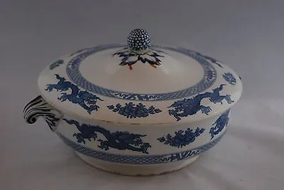 Buy Booth's Silicon China Oriental Pattern Lidded Serving Dish Dragons • 24.99£