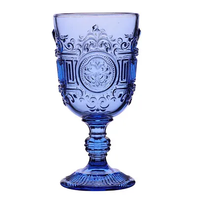 Buy Coloured Glassware Wine Glasses Goblets Dinner Party Cocktail Wedding Gift Home • 28.99£