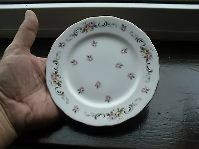Buy Vintage Ridgway Potteries Queen Anne Side Plate H962 - Rose Pattern, Size 16.3cm • 4£