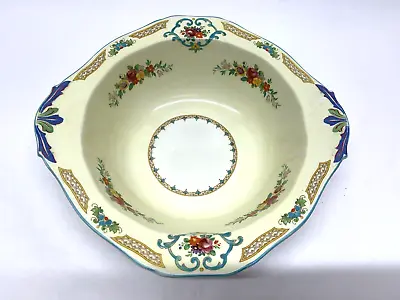 Buy Vintage Alfred Meakin England Priscilla Creamware Pottery Fruit Bowl Film Prop • 6£