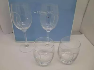 Buy Wedgwood Promise To Hearts Glass Set • 142.04£