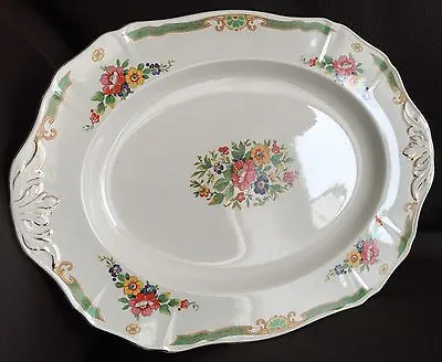 Buy Rare Antique (1930s) English Alfred Meakin  Beauly  Ironstone Platter (11”/28cm) • 75£