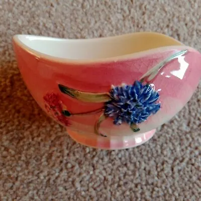 Buy Shorter & Son Staffordshire Hand Painted Pink Floral Dish Very Good Condition • 4.75£