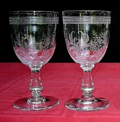 Buy Baccarat Fougeres 2 Wine Crystal Glass Wine Glass Crystal Grave Art New B • 78.42£