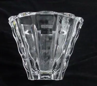 Buy  Orrefors 5  Clear Waves Crystal Bowl 1990's Signed Numbered 4701-12 • 30.31£