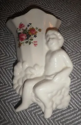 Buy Maryleigh Pottery Handcrafted In England Cherub Wall Pocket Excellent Condition • 9.99£