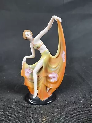 Buy Dancer Fasold Stauch German Art Deco Porcelain Lady Figure  C.1930 No 15582 • 120£