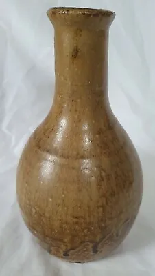 Buy Trevor Corser Leach Studio Pottery St Ives Tenmuko Glaze Bottle Shaped Vase • 100£
