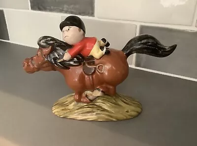 Buy Beswick 1983 Norman Thelwell   PONY EXPRESS    Brown Horse Figurine ~ Perfect • 79.99£