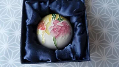 Buy Old Tupton  Ware Sunshine And Pink Rose Trinket Box - Beautiful - Boxed • 9.75£