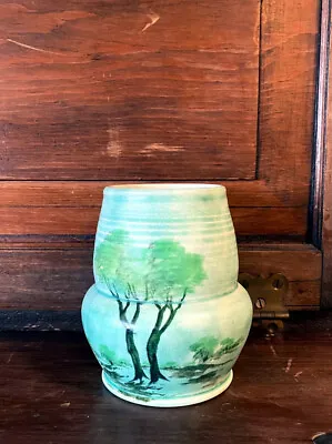 Buy E Radford Pottery Vase Trees 5.5inches England • 134.26£